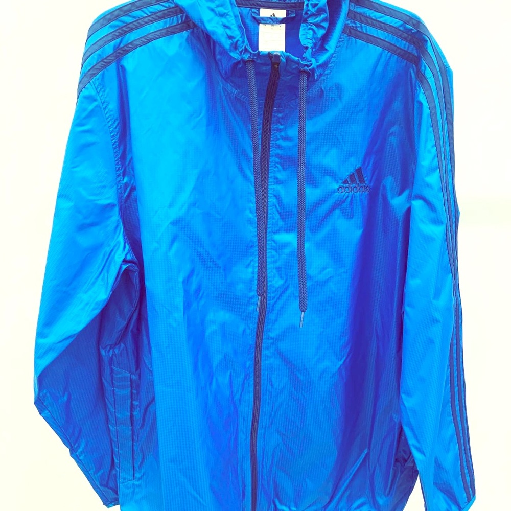 Adidas Spring Windbreaker Zip Up. Mint condition.
